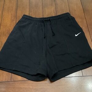 Nike Women's Black Athletic Lounge Shorts